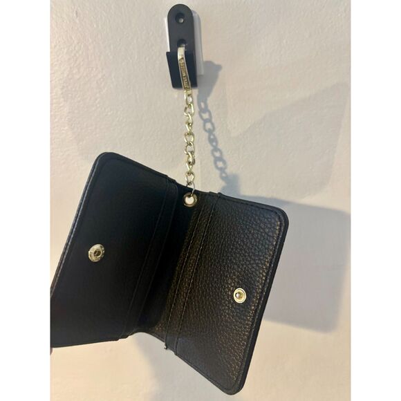 Steve Madden Bfold Clip-On Card Case Wallet with Keyring (Black) - Picture 4 of 4